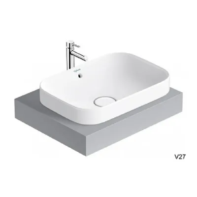 Chậu rửa đặt bàn Viglacera V27
