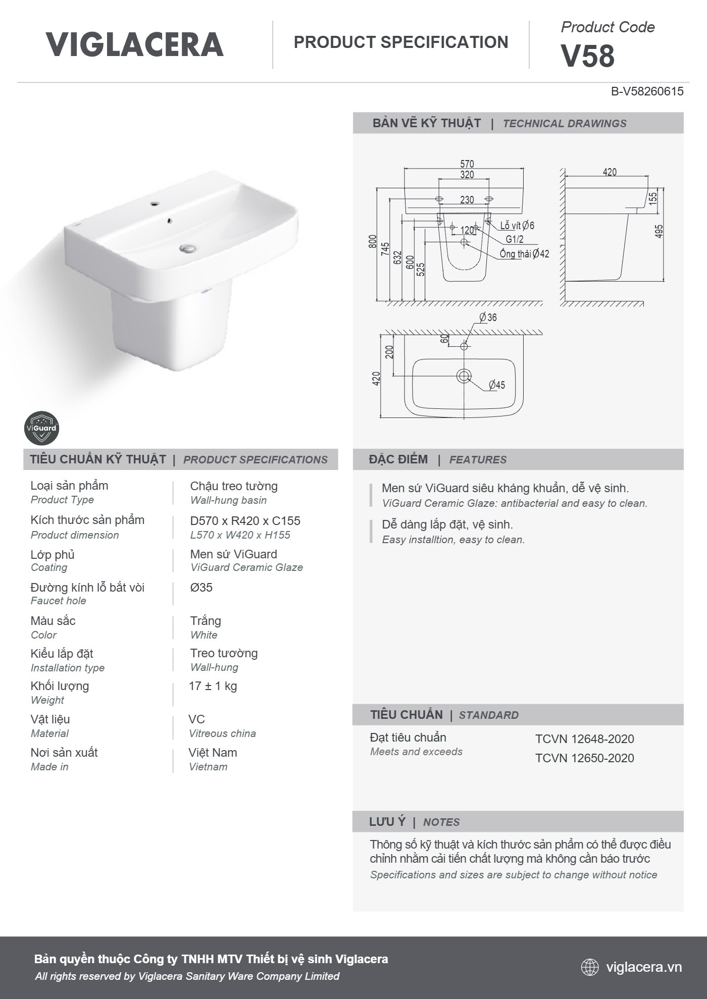 Bản vẽ spec CD58