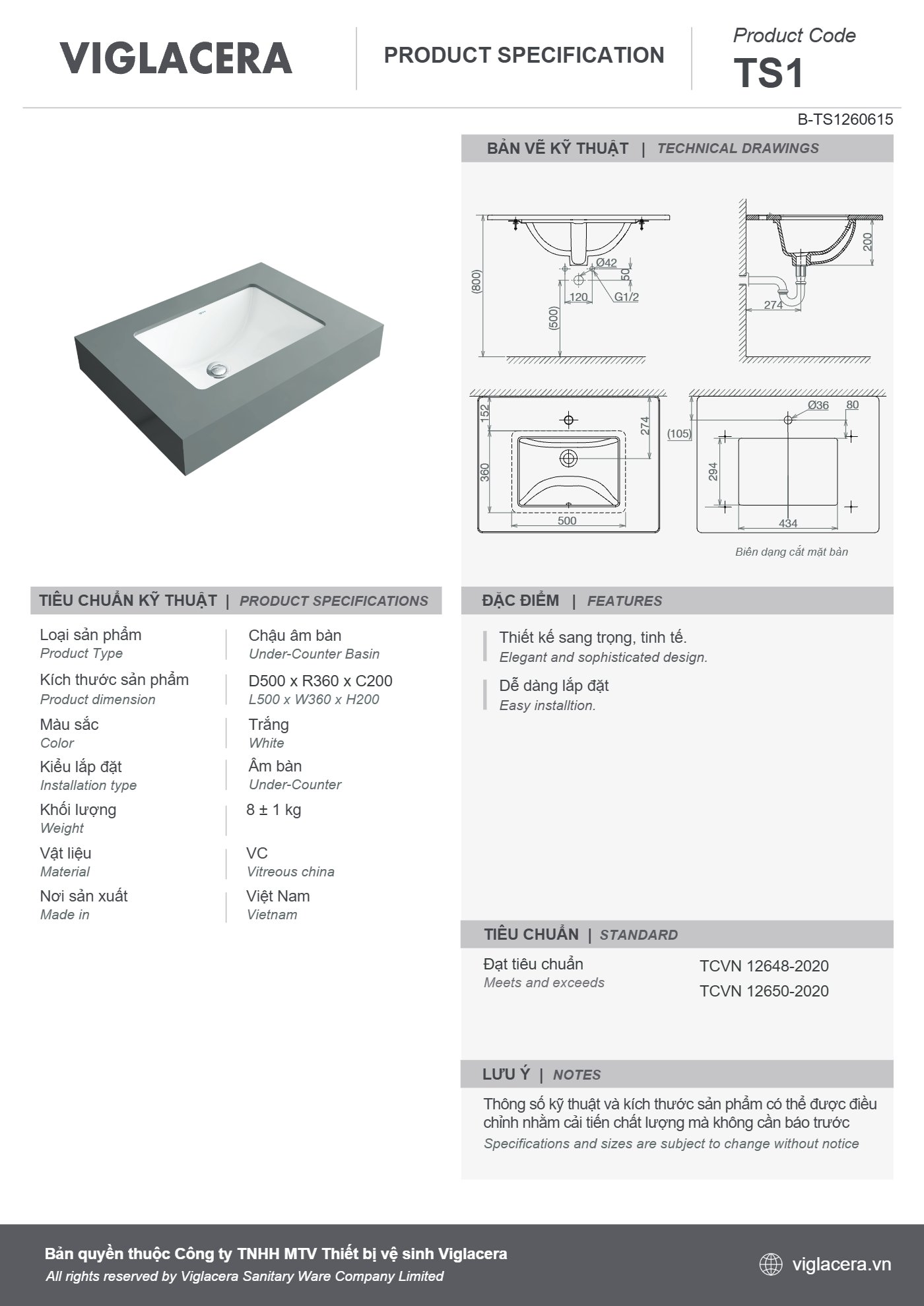 Bản vẽ spec TS1