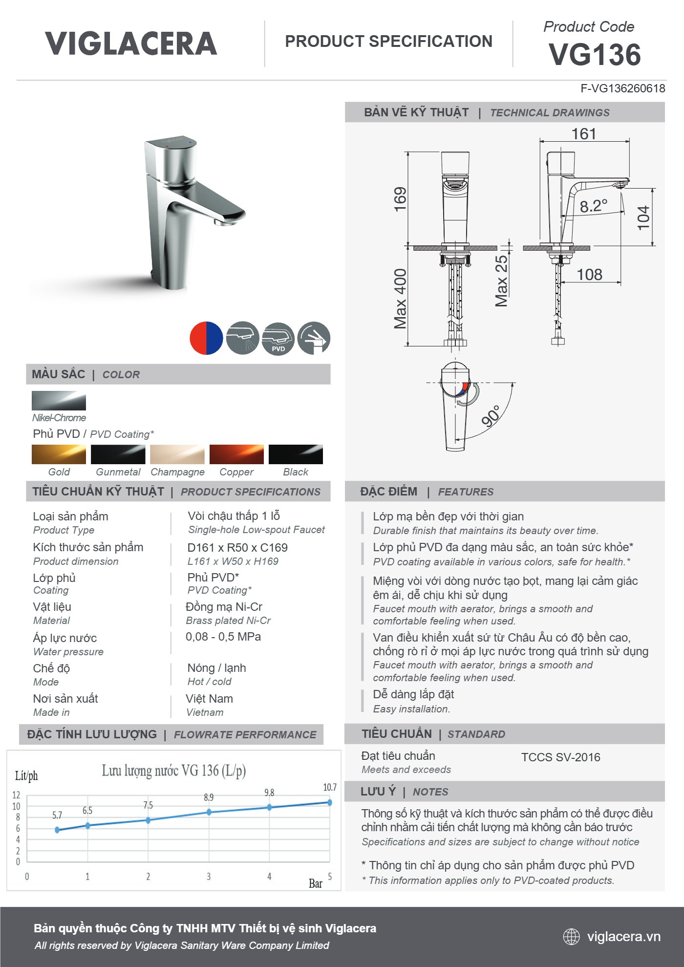 Bản vẽ spec VG136