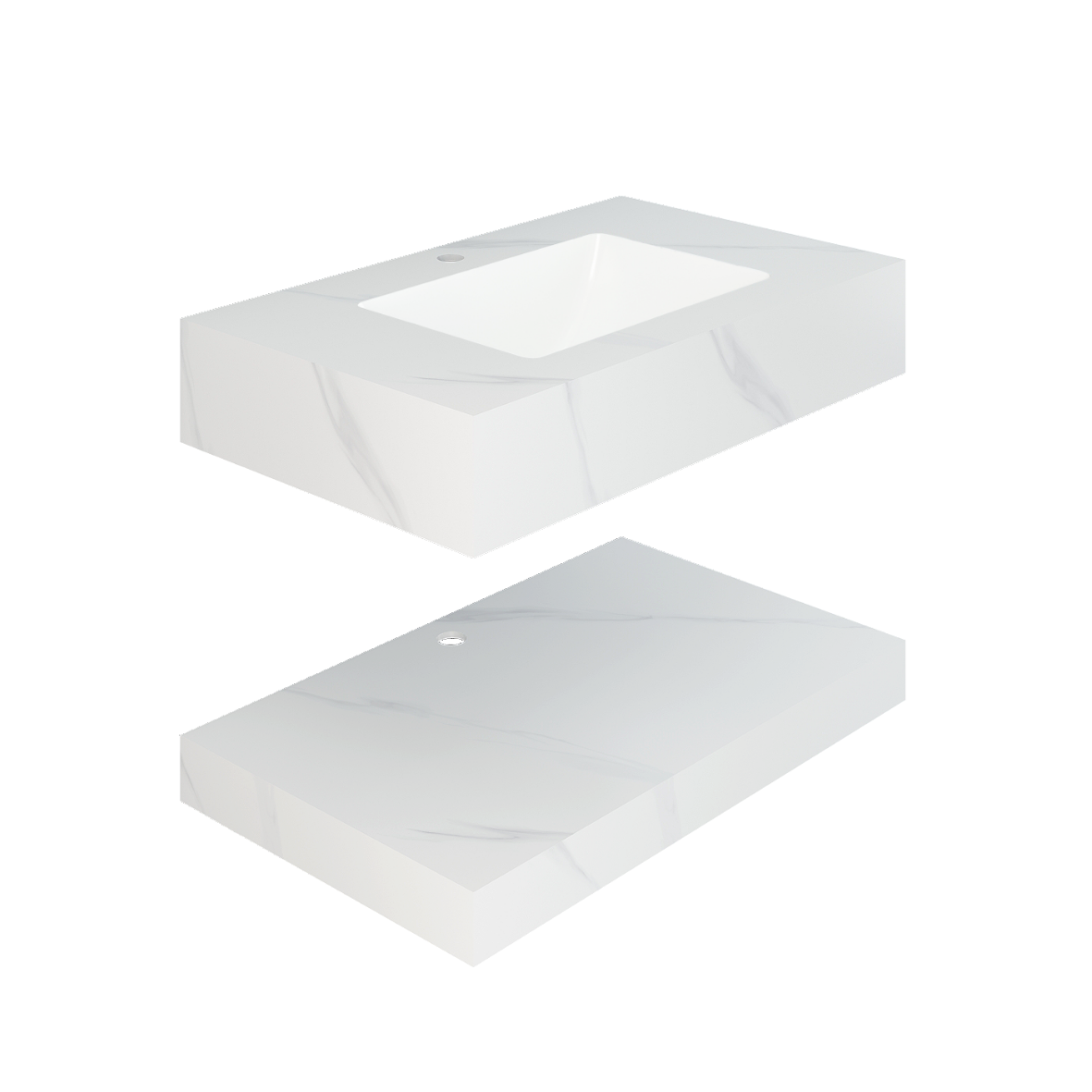 Chậu bàn đá 2 tầng UA2-9GP01 Viglacera UA2-9GP01