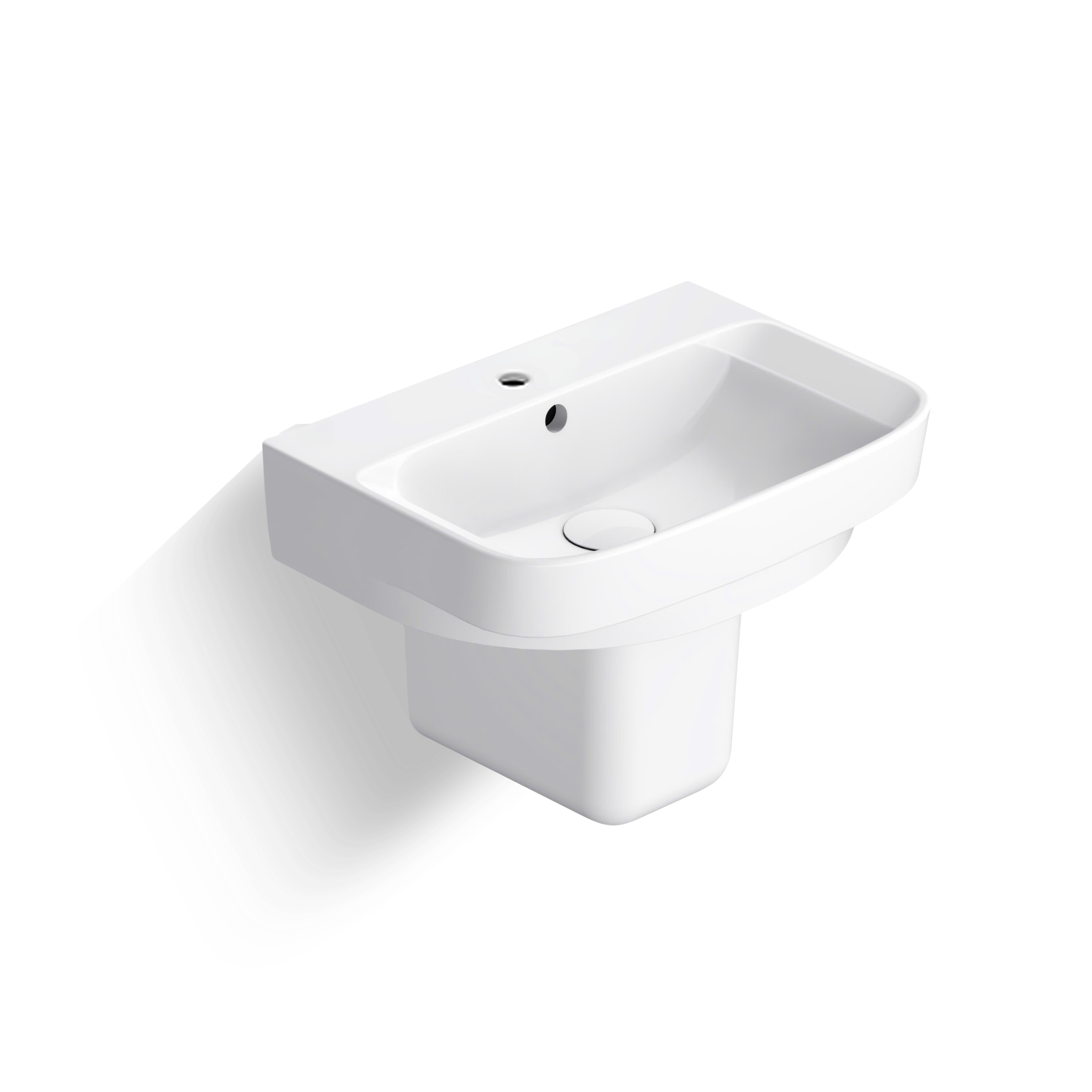 Chậu chân treo tường Viglacera V59