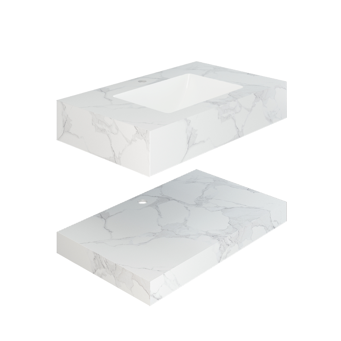 Chậu bàn đá 2 tầng VI14-9GP01 Viglacera VI14-9GP01