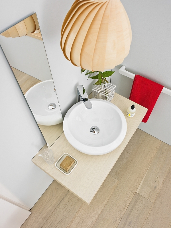 Chậu rửa Viglacera  nội thất đẹp cho phòng tắm nhỏ