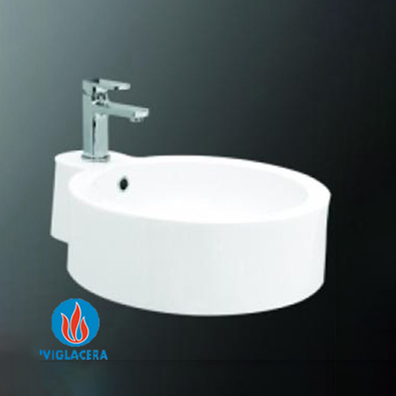 Chậu rửa bàn đá viglacera V32 chau-rua-ban-da-viglacera-v32